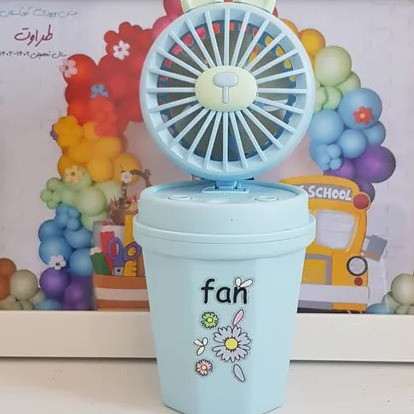 پنکه و مه پاش لیوانی مدل FAN